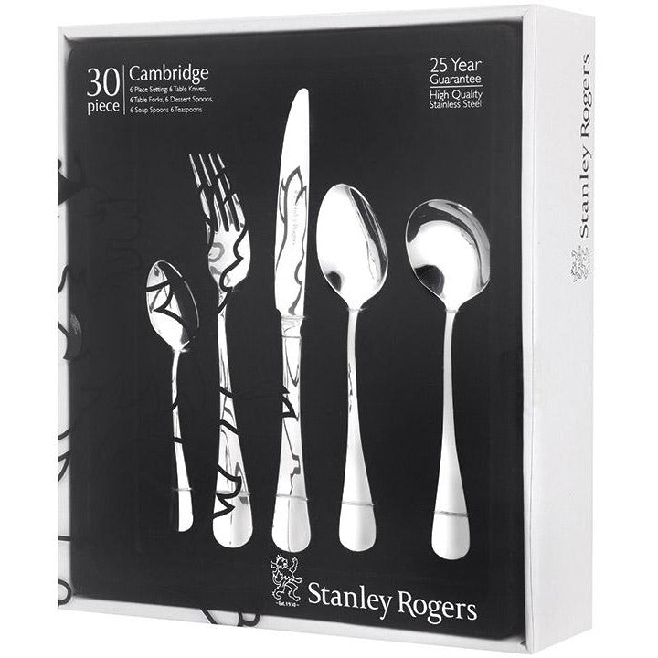Cambridge 30 Piece Cutlery Set - Image 3