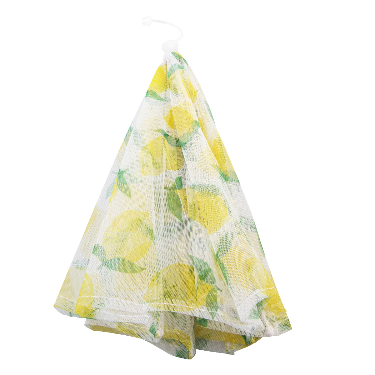 Round Nylon Net Food Cover 40cm - Lemons - Image 2