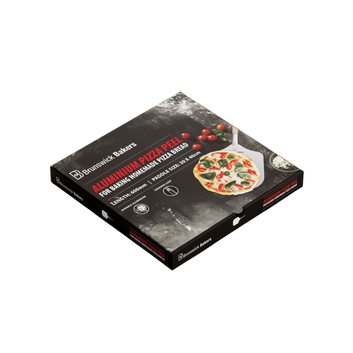 Aluminium Pizza Paddle with Beechwood Handle - Image 3