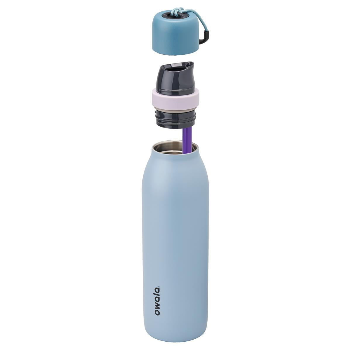 Freesip Twist Stainless Steel 24oz - Rainstorm (Blue/Blue) - Image 2