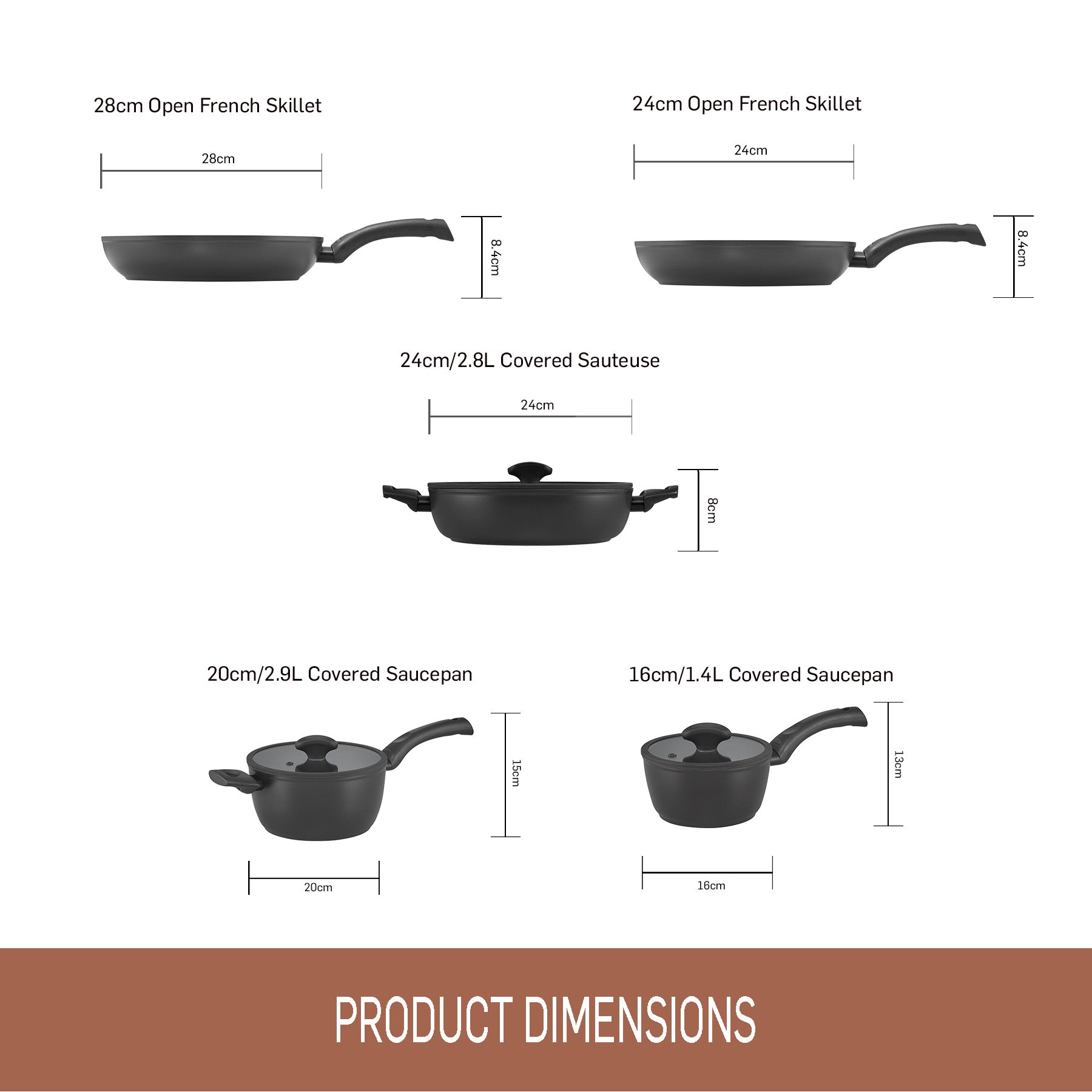 Per Salute 5 Piece Cookware Set - Image 10
