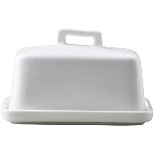 Epicurious Butter Dish White Gift Boxed